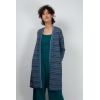 Gilet long ZAMAMI bleu