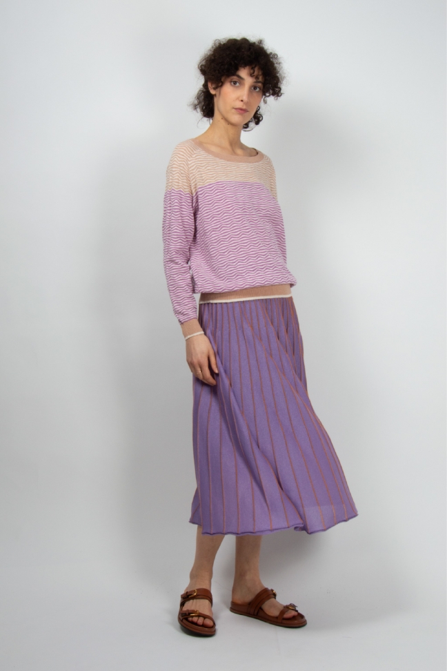 Sweater ZEF mauve