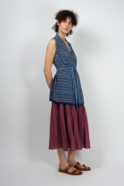 Pleated Skirt HUELLA sienna