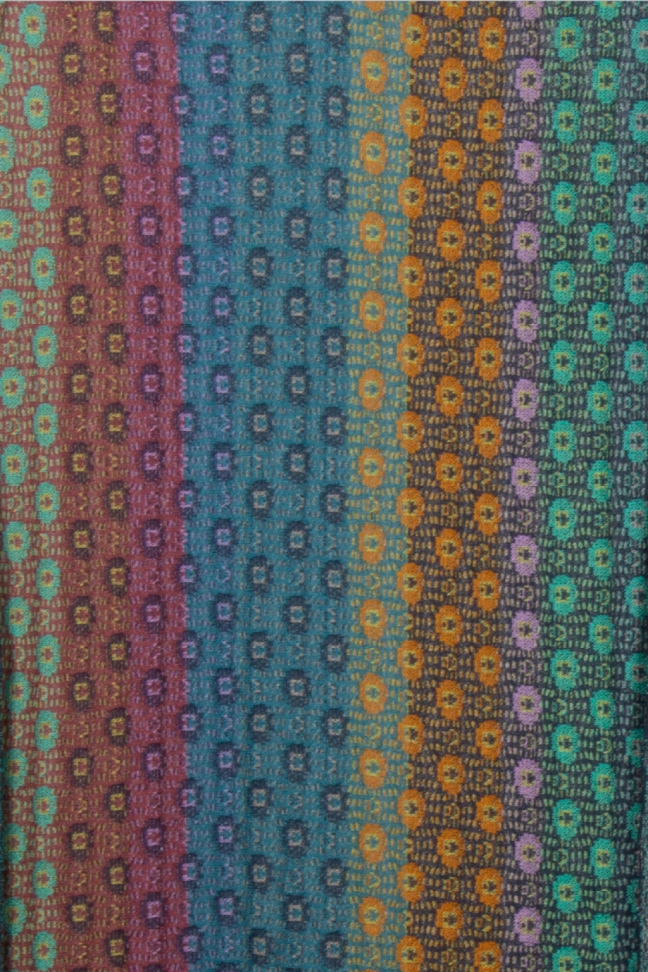 Scarf MILLEFIORI blue