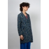 Open coat ITHAQUE blue