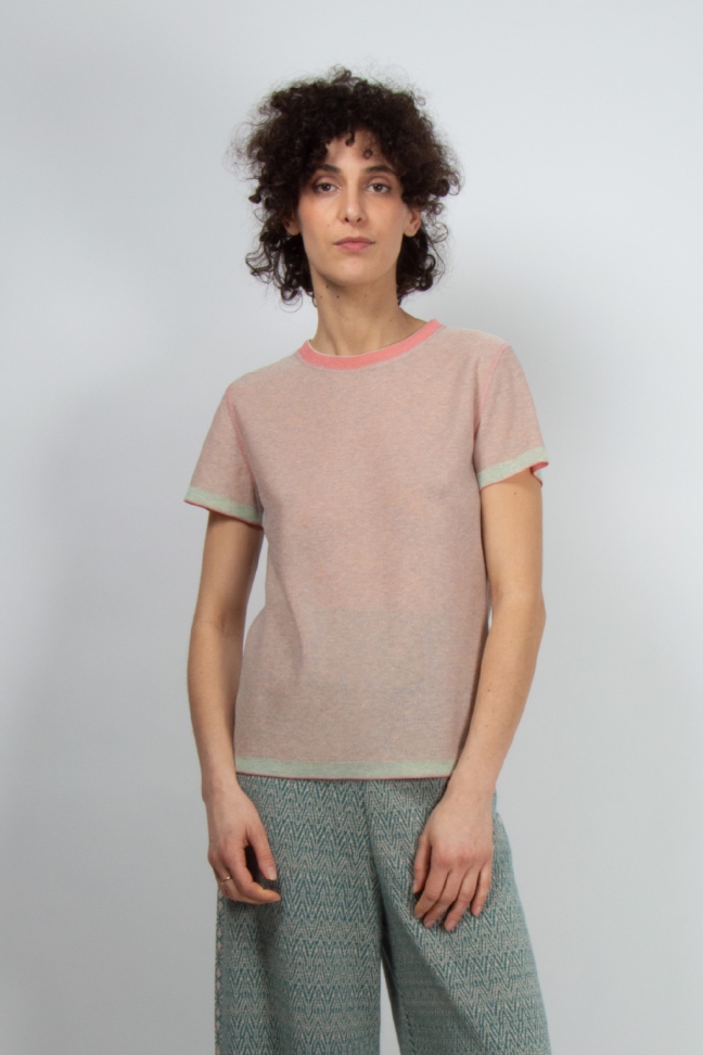 Tshirt REVERSO coral